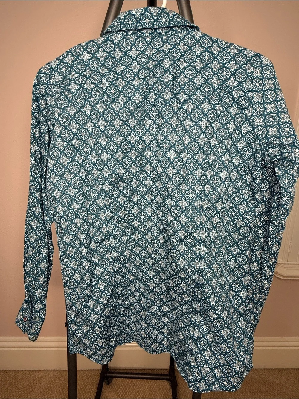 Cruel Girl Girls XXL Teal Western Pearl Snap Shirt